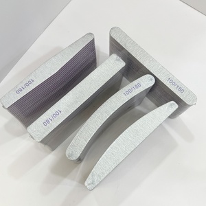 ตะไบเล็บแบบมืออาชีพขายส่งจากโรงงาน 100/180 แผ่นขัดเล็บ แผ่นก๊อซขัดเล็บ - Product Image 4