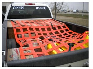 Cần cẩu hàng hóa <span class=keywords><strong>Net</strong></span> Polyester Webbing hàng hóa nâng <span class=keywords><strong>Net</strong></span> - Product Image 4