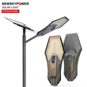 Réverbère solaire professionnel fendu 500W 800W 1500W 1800W gamme complète sortie lumen élevée pour l'éclairage routier national d'autoroute - Product Image 6