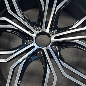 Rines Modificados de Alta Calidad, Personalizados, de 15 16 17 18 19 20 21 22 23 24 26 Pulgadas, Negros, con Cara Mecanizada, de Aleación Forjada, para <span class=keywords><strong>Audi</strong></span> A8 <span class=keywords><strong>Q4</strong></span> R8 - Product Image 6