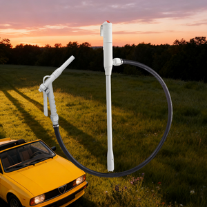 Portable Manual Transfer Pump with Rubber <b>Hose</b> Battery <b>Powered</b> Multipurpose Electric Water Fuel Pump for Fluid Transfer - Product Image 5