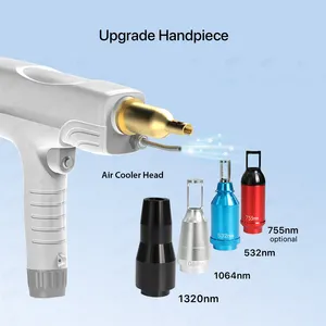 Beijing UNT Hot Sale 755nm 532nm 1064nm Q Switched Nd-yag Laser Tattoo Remove Machine