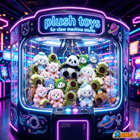 Peluche Poussin de Pâques Adorable pour Machine à Pinces, Vente en Gros, Animaux en Peluche Doux, Prix de Jeu d'Arcade, Recharges pour Machine à Pinces pour Enfants