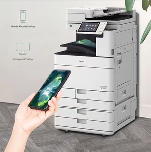 Fotocopiatrice Digitale <span class=keywords><strong>Multifunzione</strong></span> <span class=keywords><strong>Laser</strong></span> Scanner A3 Multicolore Ricondizionata Canon IR-ADV C5560 60ppm Cablata/Wi-Fi/USB AC - Product Image 4