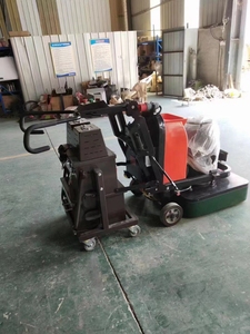 Amoladora de hormigón de empuje manual de 630mm monofásica de 220V de alta calidad, máquina pulidora de superficie de suelo, fabricante de Motor fabricado - Product Image 5