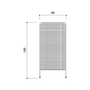 Espositore a Griglia Metallica, <span class=keywords><strong>Scaffale</strong></span> in Rete Metallica per Porta Accessori - Product Image 6
