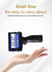 High Resolution Handheld Thermal Inkjet Printer Ink Cartridge Cassete <strong>Coder</strong> Plastic Bag Tube <strong>Date</strong> Batch Lot Coding Machine - Product Image 6