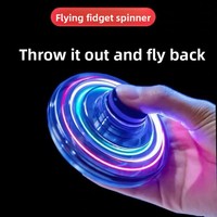 Spinner de Plástico para Dedos, Bola Giratoria con Levitación Magnética, Sensor de Aeronaves, Juguete Antiestrés para Hombres y Ancianos Yqxc 8y43