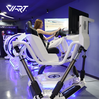 Simulador de Realidad Virtual 9D VR SIMUL, Cabina de Realidad Virtual, Simulador de Auto de Arcade, Máquina de Juegos de Carreras