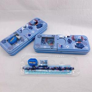 Yubon Wholesale Cartoon Stitches <strong>Pencil</strong> <strong>Case</strong> Set Eraser <strong>Pencil</strong> Ruler Boys Stationery Students School Supplies <strong>Pencil</strong> <strong>Cases</strong> - Product Image 4