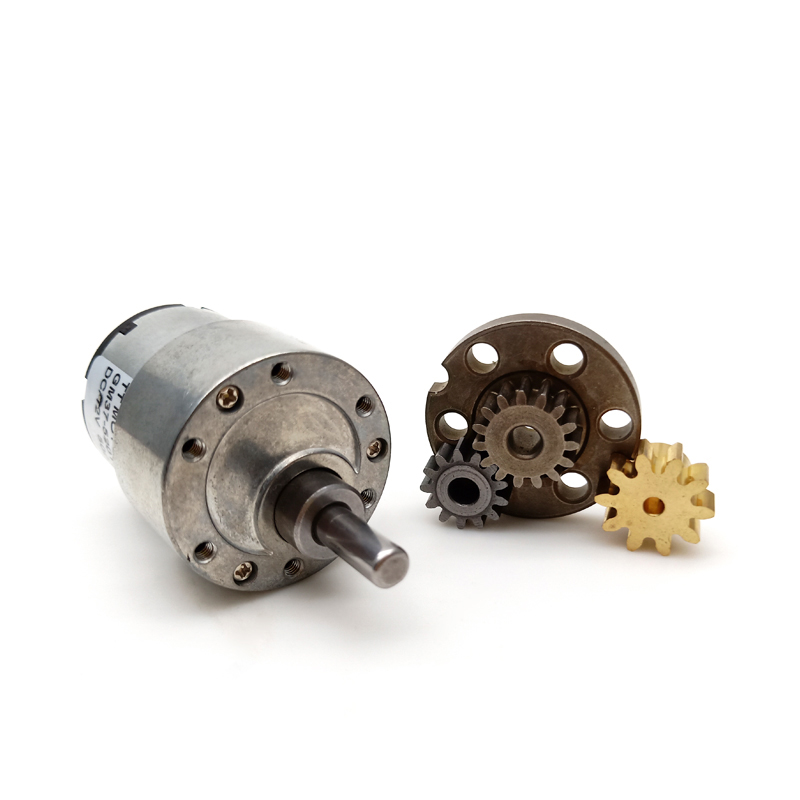 Редукторный электродвигатель постоянного тока 12 В 24 В