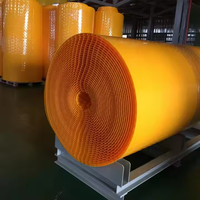 Revêtement protecteur en HDPE pour béton, bâche en HDPE à nervures en T, revêtement en HDPE pour le traitement des eaux usées
