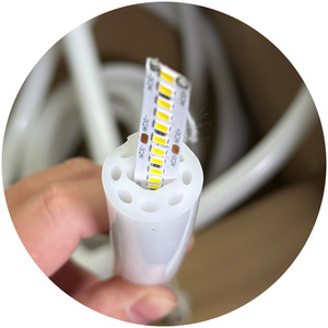 22mm Đường kính vòng hình dạng <span class=keywords><strong>360</strong></span> độ <span class=keywords><strong>LED</strong></span> Neon Ống linh hoạt Silicone <span class=keywords><strong>LED</strong></span> dải khuếch tán cho thiết kế ánh sáng - Product Image 4