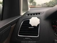 Pendentif parfumé en plâtre Diffuseur sans eau en céramique Huile essentielle et arôme Ensemble de pierres parfumées pour voiture