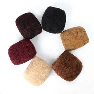 AHVAST Cheveux Afro Kinky en Vrac 100% Naturels à Prix Abordable pour la Fabrication de Dreadlocks et la Réparation de Locs, Blond 613 - Product Image 1
