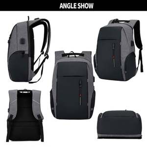 Sac à dos pour ordinateur portable grand format, durable, idéal pour le sport, les voyages, l'école, les étudiants, avec port de charge USB intelligent, imperméable, Mochilas - Product Image 5