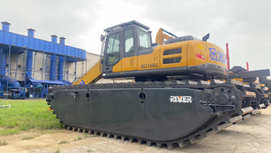 Excavadora Anfibia Nueva de 21.5 Toneladas XE215SLL con Cucharón de 0.4 m³ para Proyectos de Gestión de Zonas Húmedas y Lagos - Product Image 4