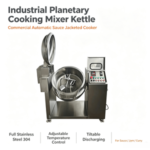 Large Capacity Industrial Food Processing Machine Beef <strong>Paste</strong> <strong>Rendang</strong> Cooking Electric Oil Cooking Mixer - Product Image 6