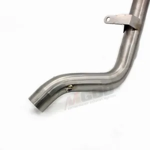 Para MT09 V3 Tracer MT- <span class=keywords><strong>FZ</strong></span>- 2020-2024 aleación de titanio motocicleta carreras codo sistema de escape Escape <span class=keywords><strong>Moto</strong></span> dirt bike tubo delantero P417 - Product Image 6