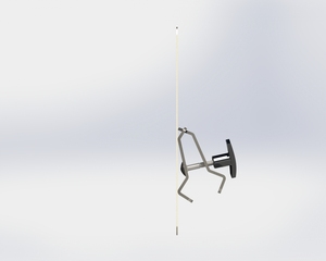 Germany Wholesale High Precision Stainless Steel <b>Brackets</b> Brushed Surface 3mm Thickness for 500/1000 mL Tube Dispenser Holding - Product Image 3