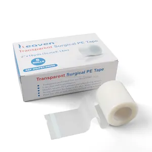 Medische Waterdichte Transparante Zelfklevende Chirurgische Tape Clear Pe Tape Plakband Medische