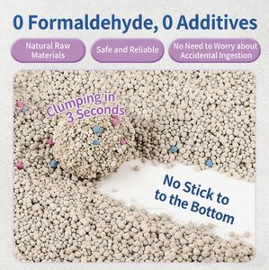 BENJIE Spherical Highly Adsorbent Fast Clumping Odor Control Low Dust Low-Carbon for Cats 5L Bentonite Cat Litter - Product Image 2