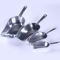 Pelle utilitaire en fonte d'aluminium farine alimentaire barre de grain de bonbon pelle à glace sèche pour bar cuisine