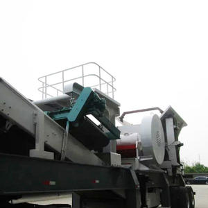 Trituradora de mandíbulas móvil PE400X600 con criba vibratoria y transportador - Product Image 3