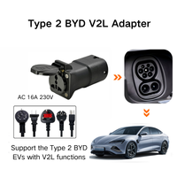 Adaptateur de prise et de fiche factice AOTAI Type 2 V2L pour véhicules électriques BYD - Nouveau