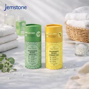 Custom <b>Printed</b> Eco-friendly Bath Salt <b>Packaging</b> Laundry Scent Booster Beads Paper Tube <b>Packaging</b> for Laundry Beads - Product Image 1