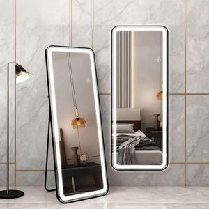 <span class=keywords><strong>Espejo</strong></span> <span class=keywords><strong>de</strong></span> Cuerpo Entero LED Grande con Luces Regulables, <span class=keywords><strong>Espejo</strong></span> <span class=keywords><strong>Rectangular</strong></span> <span class=keywords><strong>de</strong></span> Pared, <span class=keywords><strong>Espejo</strong></span> <span class=keywords><strong>de</strong></span> <span class=keywords><strong>Pie</strong></span> <span class=keywords><strong>de</strong></span> Longitud Completa para Dormitorio, Hotel, Área <span class=keywords><strong>de</strong></span> Vestir - Product Image 6