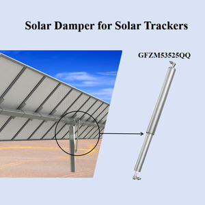 Солнечный трекер GFZM53525QQ с высокой эффективностью, антикоррозийный, одноосный, для солнечных электростанций, сертифицированный CE, низкий MOQ - Product Image 1