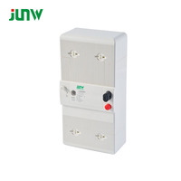 Interruptor Automático en Caja Moldeada (MCCB) JUNW PG 2P/4P, Protección Contra Fugas, Capacidad de Ruptura de 4.5kA, Disparo Electrónico Termomagnético