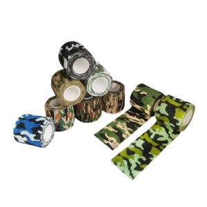 Venda elástica de camuflaje autoadhesiva para exteriores de 5 cm, cinta elástica de agarre para palmas, muñecas, cabeza, cintura, codos, pantorrillas, rodillas y tobillos - Product Image 2