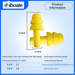ماركة أيبورات نايلون أصفر/-سدادات أذن اختيارية لعيد الميلاد على طراز إلغاء الضوضاء - Product Image 5