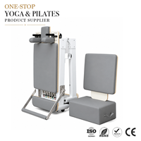 Machine de Pilates pliable en aluminium certifiée CE ZENJOY avec design portable pour la remise en forme à domicile et l'utilisation en studio de Pilates