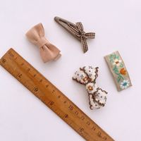 Lot de 8 Barrettes à cheveux pour enfants, petits nœuds, pinces Bb, cadeau pour petites filles, ensemble de pinces à cheveux, accessoires pour enfants