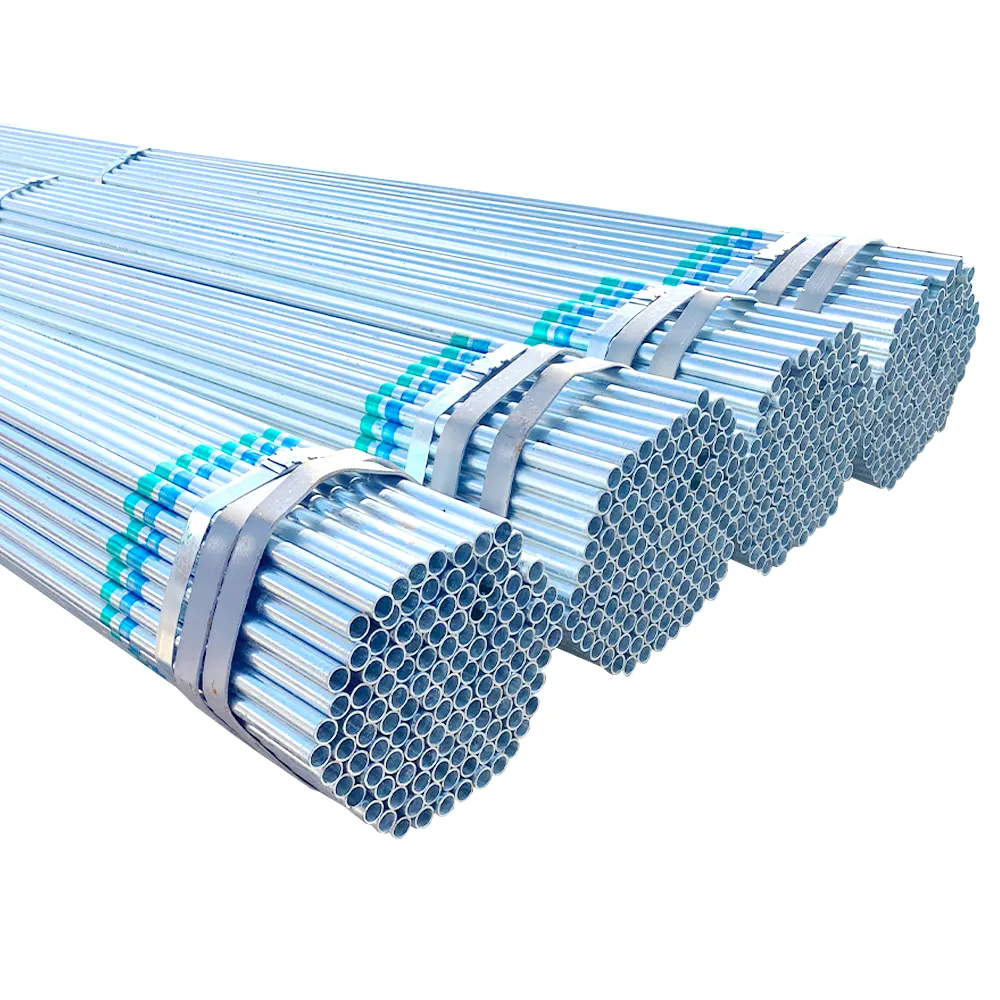 Tube4 en China, tubo redondo cuadrado de acero galvanizado en caliente, reemplazo de cochera de 1,5 pulgadas, tubo de acero cuadrado galvanizado