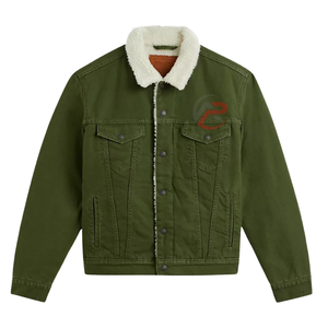 Chaqueta Bomber de Invierno Unisex Personalizada al por Mayor 2025, Talla Grande, Color Marrón, Estilo Urbano, Lona Personalizada, Teñido Liso - Product Image 1