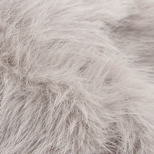 Abrigo largo de piel sintética de color sólido, abrigo de invierno de poliéster para mujer, abrigos de piel sintética de manga larga para mujer - Product Image 3