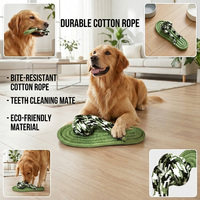 Jouets à mâcher pour chiens en corde de coton et de polyester épaissis de luxe, faits à la main - Utilisation intérieure/extérieure, toutes saisons