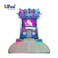 Machine de jeu vidéo d'arcade de haute qualité, machine de danse musicale, machine de danse Pump It Up, à vendre