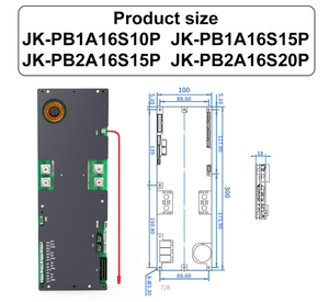 Inversores con BMS para paquete de batería LiFePO4 RS485 Conectividad PCB Material base para <span class=keywords><strong>Victron</strong></span> Growat - Product Image 3