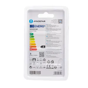 Ampoule LED C37 E27 3W, efficacité énergétique, lumière chaude, idéale pour l'éclairage décoratif et d'ambiance dans les espaces - Product Image 3