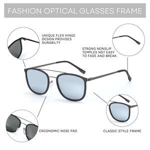 Verano Trendi Unisex deporte al aire libre gafas de sol Flexible Metal Nylon personalizado UV400 gafas polarizadas proteger los ojos rayos del sol - Product Image 4