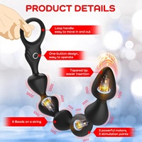 Billes anales vibrantes pour hommes, stimulateur de clitoris et de vagin, vibrateurs anaux, gros godemichets anaux, massage de la prostate, jouets sexuels pour adultes