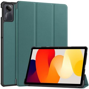 Thông Minh Tri-Fold Da Trường Hợp Với Đứng Đối Với Xiaomi Hongmi Redmi Pad SE 11 Inch Máy Tính Bảng PU Cứng Trường Hợp Bảo Vệ Fundas Bìa - Product Image 1