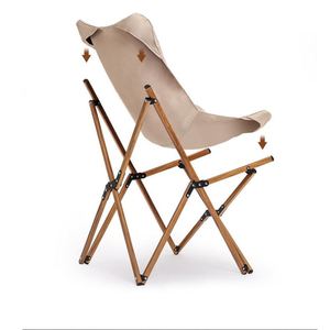 Fauteuil de relaxation pliant en aluminium avec cadre métallique, design moderne, construction durable, portable, pour usage en parc et chambre à coucher, vente en gros - Product Image 1