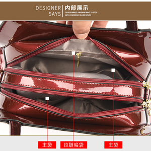 Women Handbag Vintage Casual <b>Tote</b> Top-Handle Women Messenger Bags Large Capacity Luxury Designer Handbag Shoulder Bag - Product Image 6