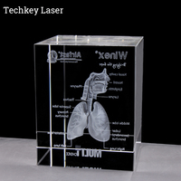 Machine de gravure laser 3D Cerion pour verre, cubes de cristal, porte-clés et blocs